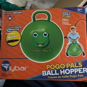Green Pogo Pals Ball Hopper